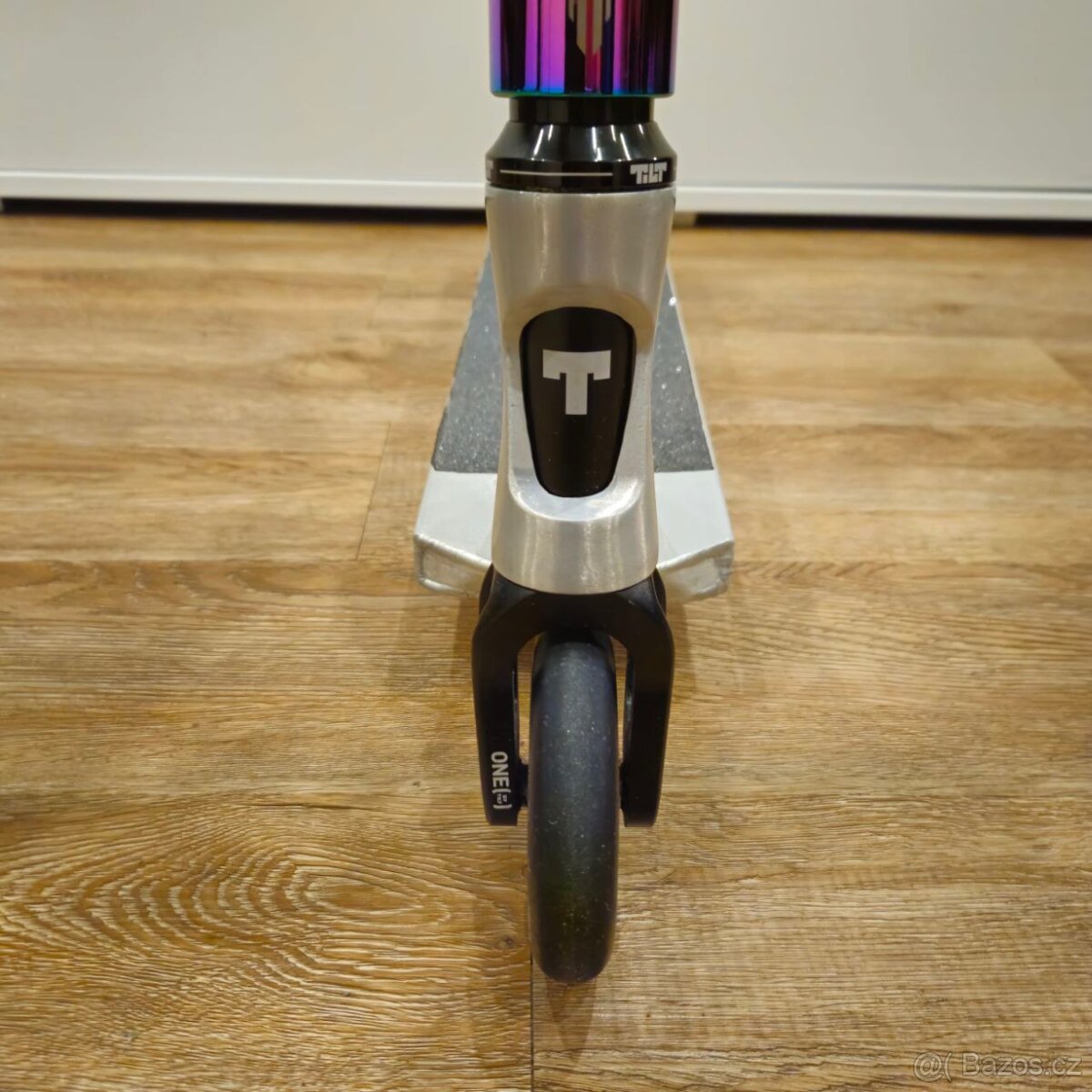 Tilt vidlice od custom freestyle koloběžky