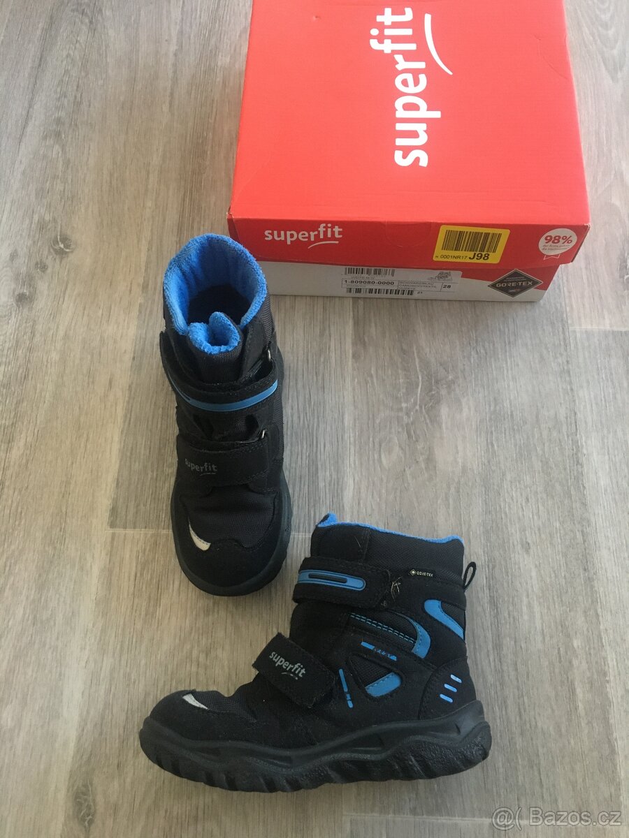 Zimní boty Superfit s goretex vel. 28