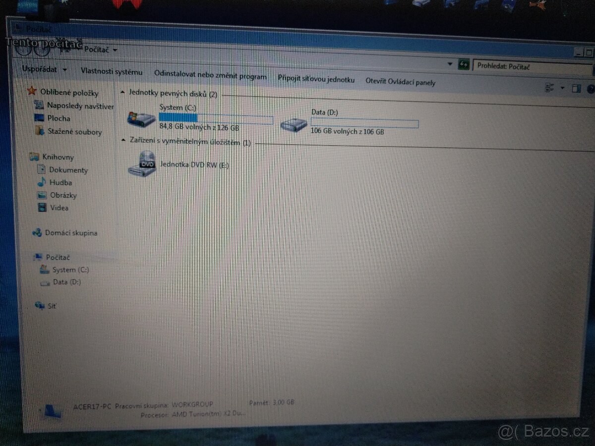 Acer Aspire 7530 17"
