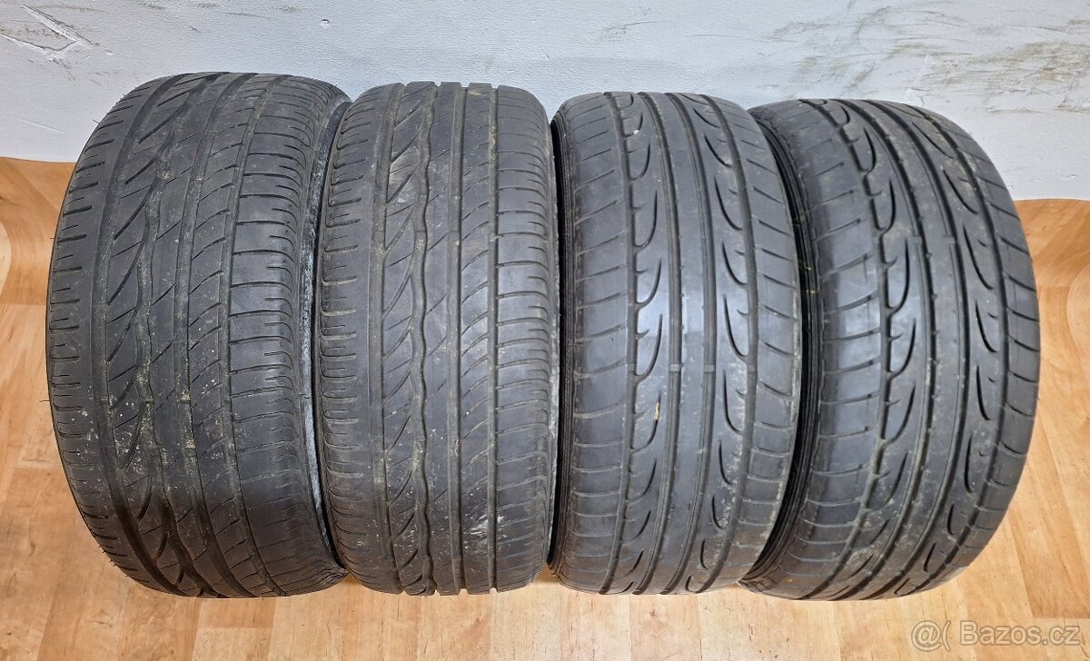 Letní pneu 215/45/16 2xBridgestone, 2xDunlop