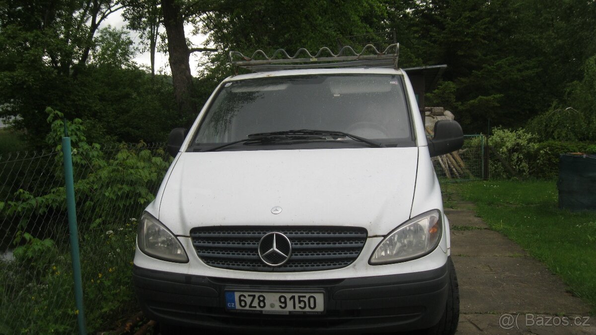 Střešní nosič - ohrádka Mercedes