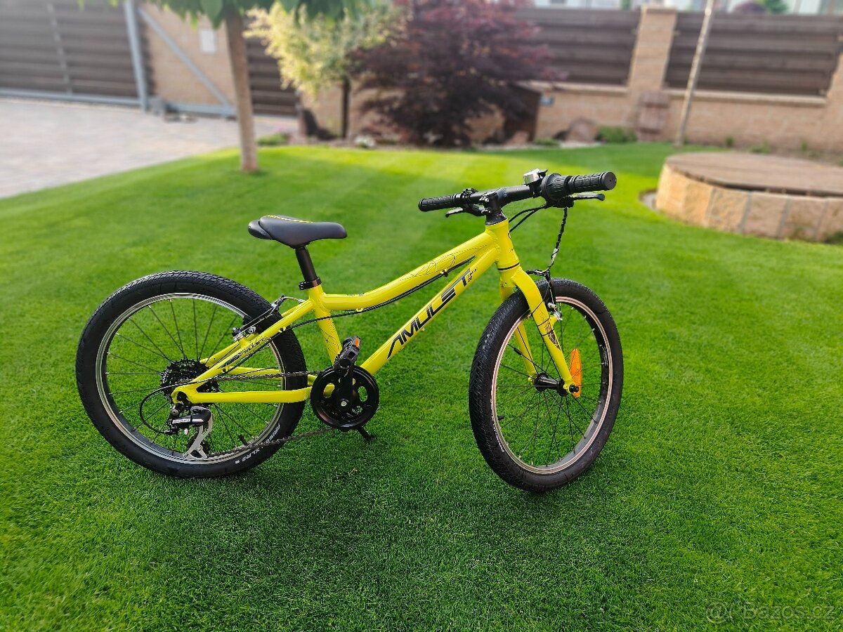 Lehké dětské kolo Amulet Tomcat 20 fluo yellow
