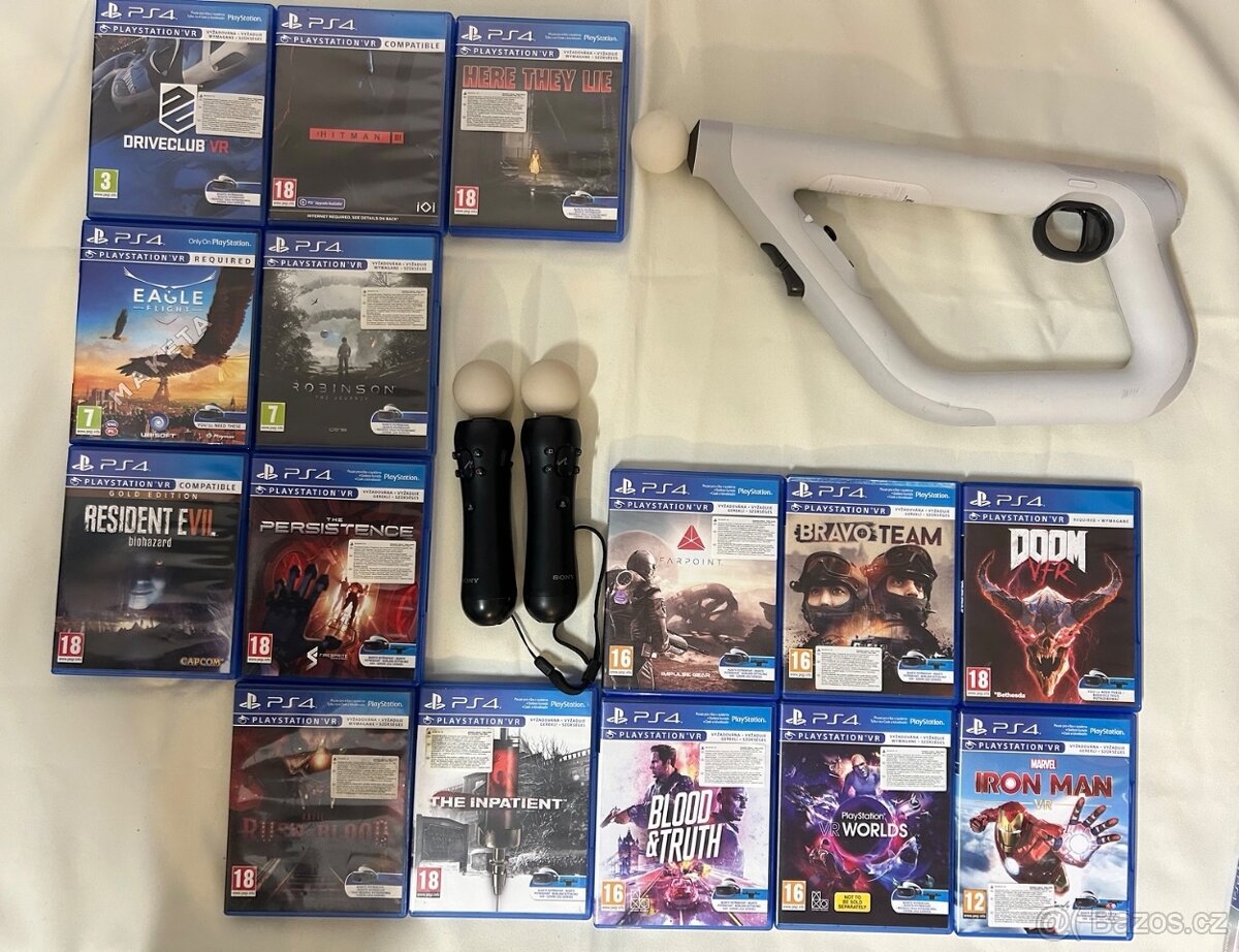 Virtuální realita ps4 ps5 , příslušenství