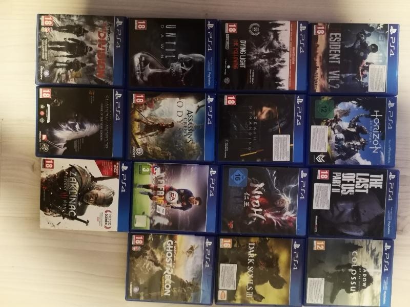 Playstation4 (PS4) hry. VÝMĚNA nebo prodej - nabídněte