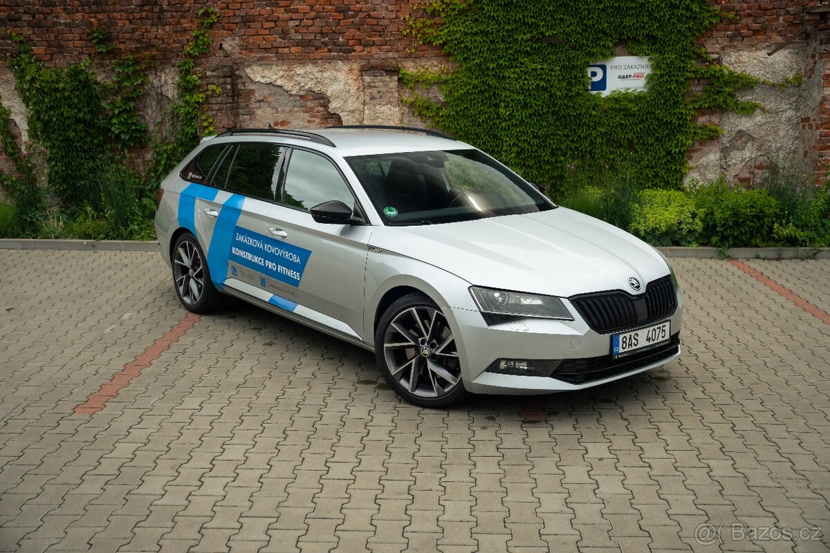 Škoda Superb 2.0Tsi 206kw Sportline, nezávislé topení