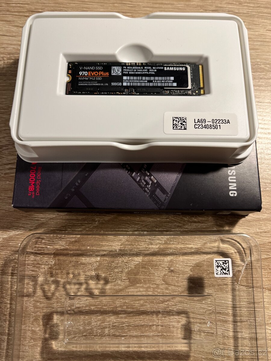 Rychlý, značkový a spolehlivý SSD Samsung 970 EVO Plus 500GB