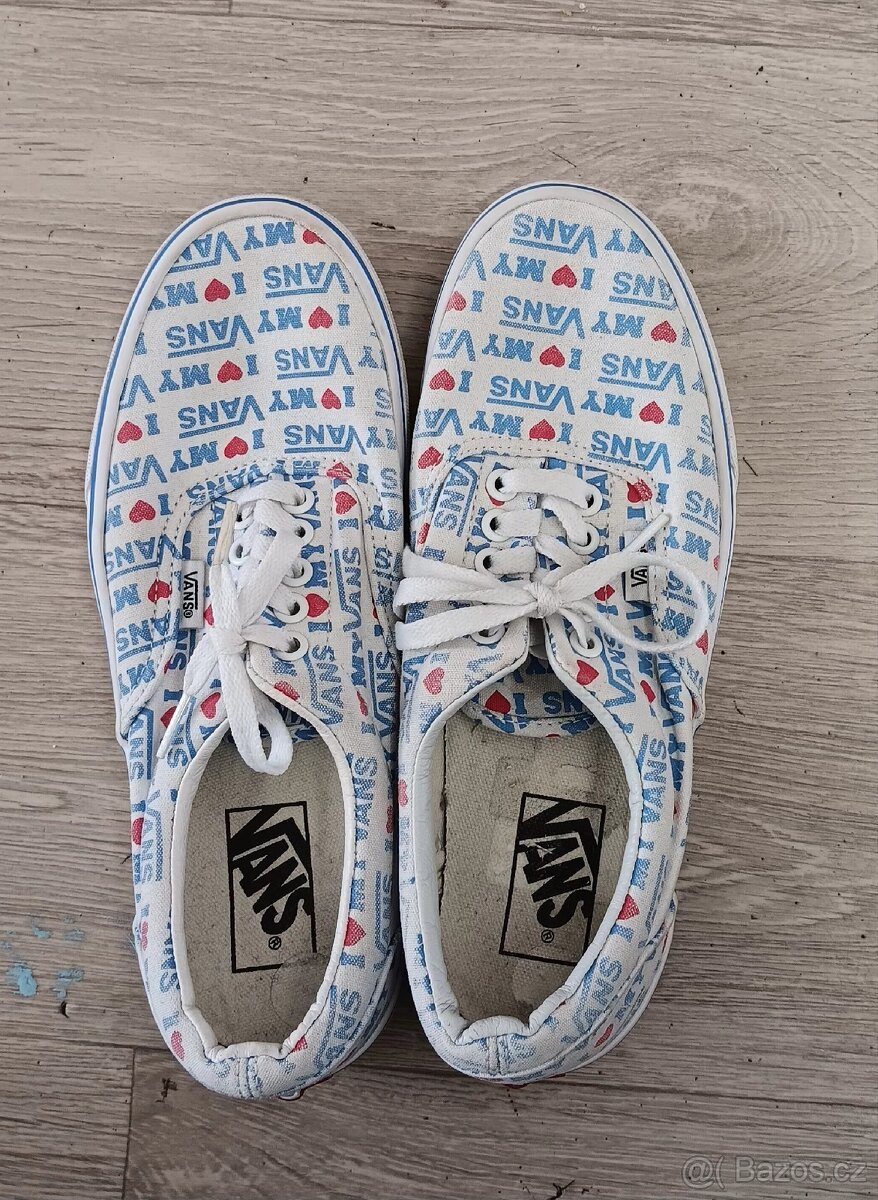 Vans tenisky "I ❤️ MY VANS"