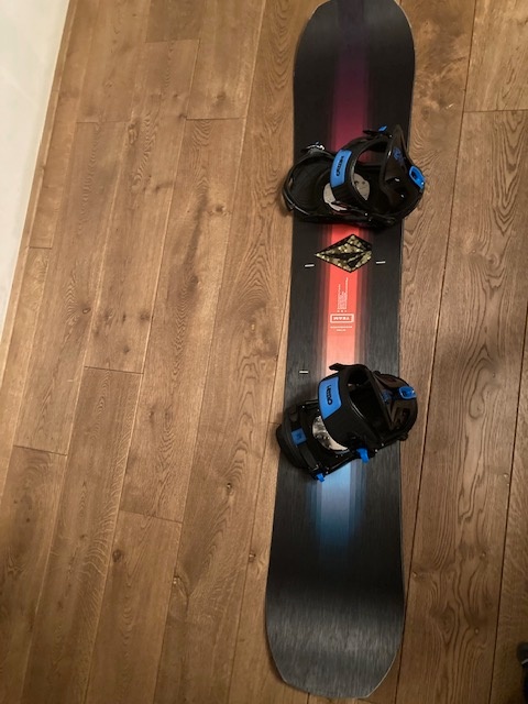 snowboard NITRO TEAM 24/25, 155 cm vázání NITRO M/L