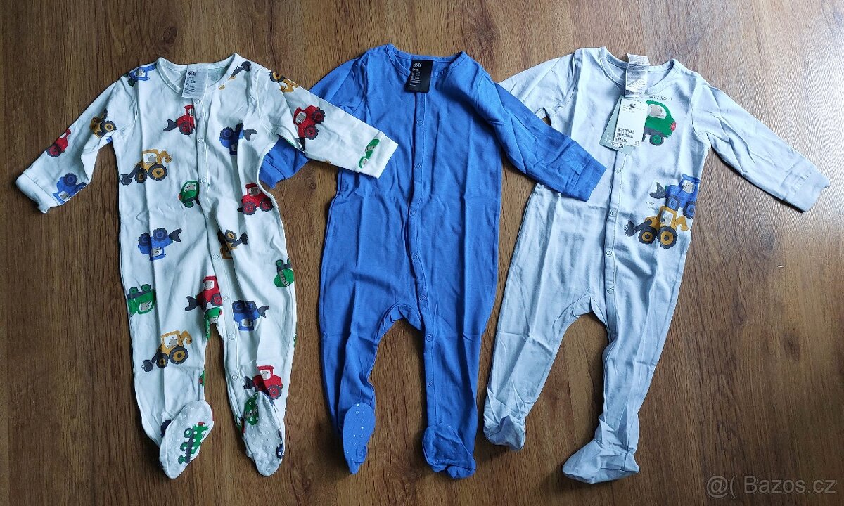 Nové overaly s bagry vel. 80 H&M