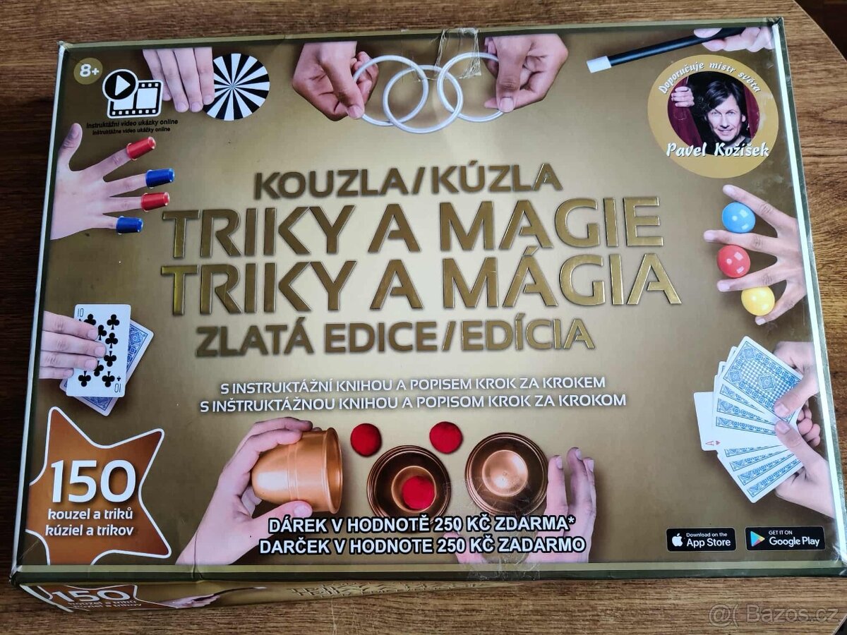 "triky a kouzla "Zlatá edice od Pavla Kožíška