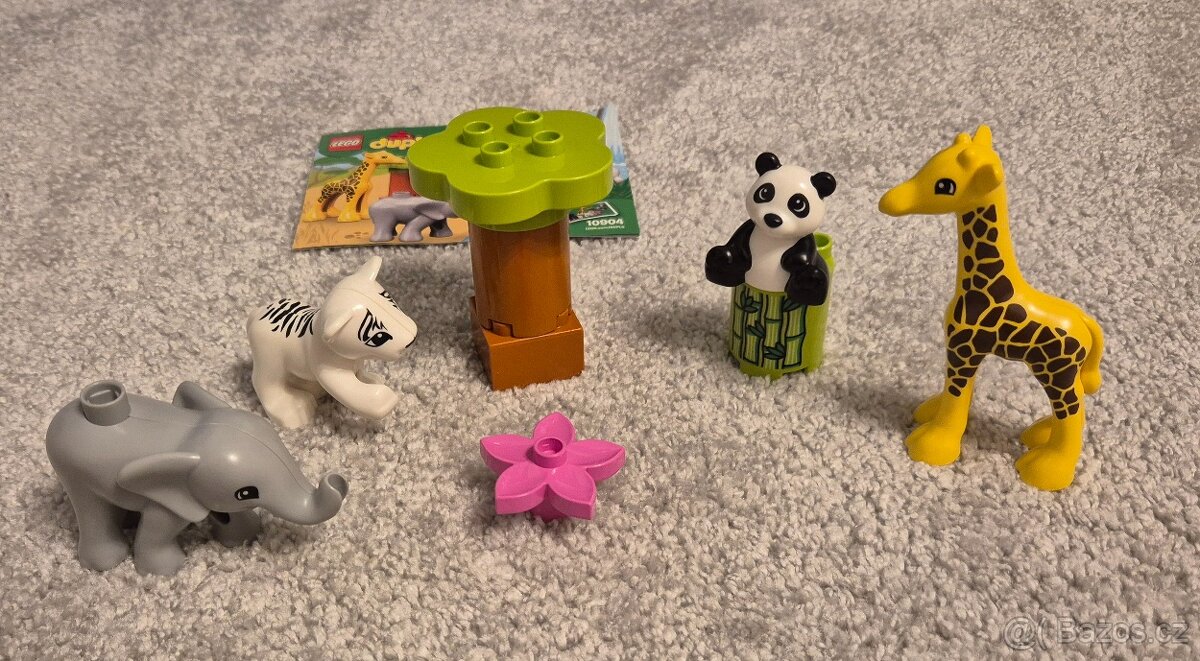 10904 LEGO DUPLO Zvířecí mláďátka 9ks