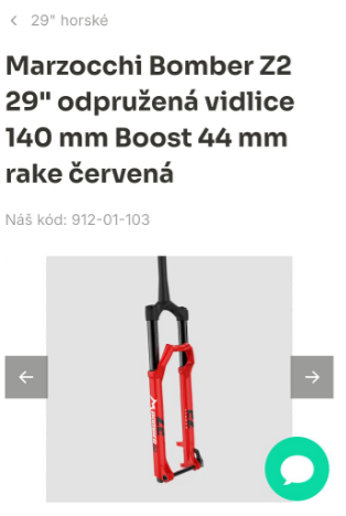 Vidlice Marzocchi Bomber Z2 29" – 140 mm, Boost, 44 mm rake