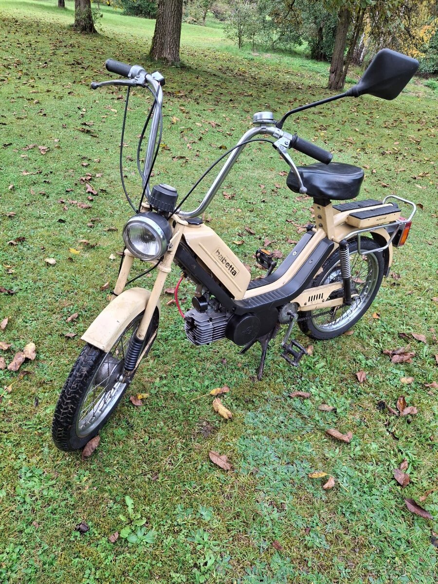 Babetta 210, rv. 1984, původní kartička