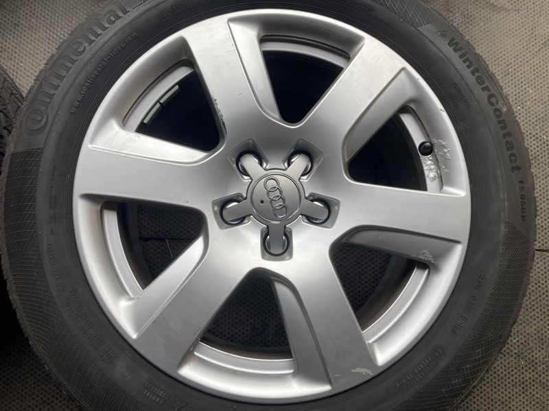 Alu kola AUDI A6 C7 17" 5x112 zimní CONTINENTAL 225/55/17