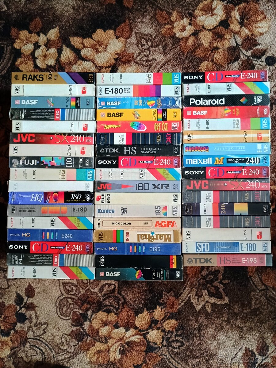 VHS kazety