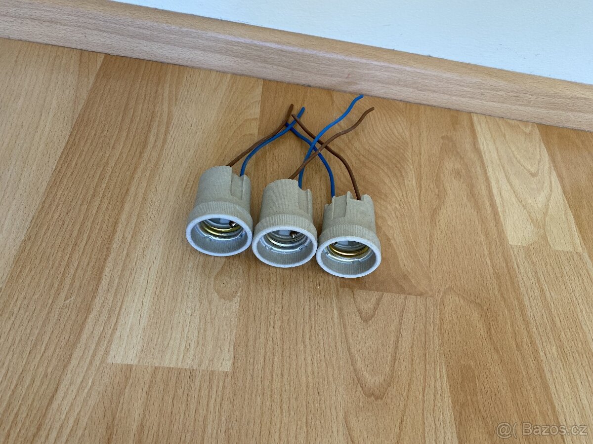 Objímka E 27 Nové 20 ks