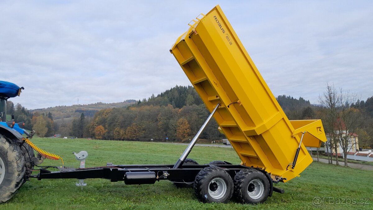 Traktorový návěs,Přívěs,Vlečka,Vlek za Traktor,Dumper 13t
