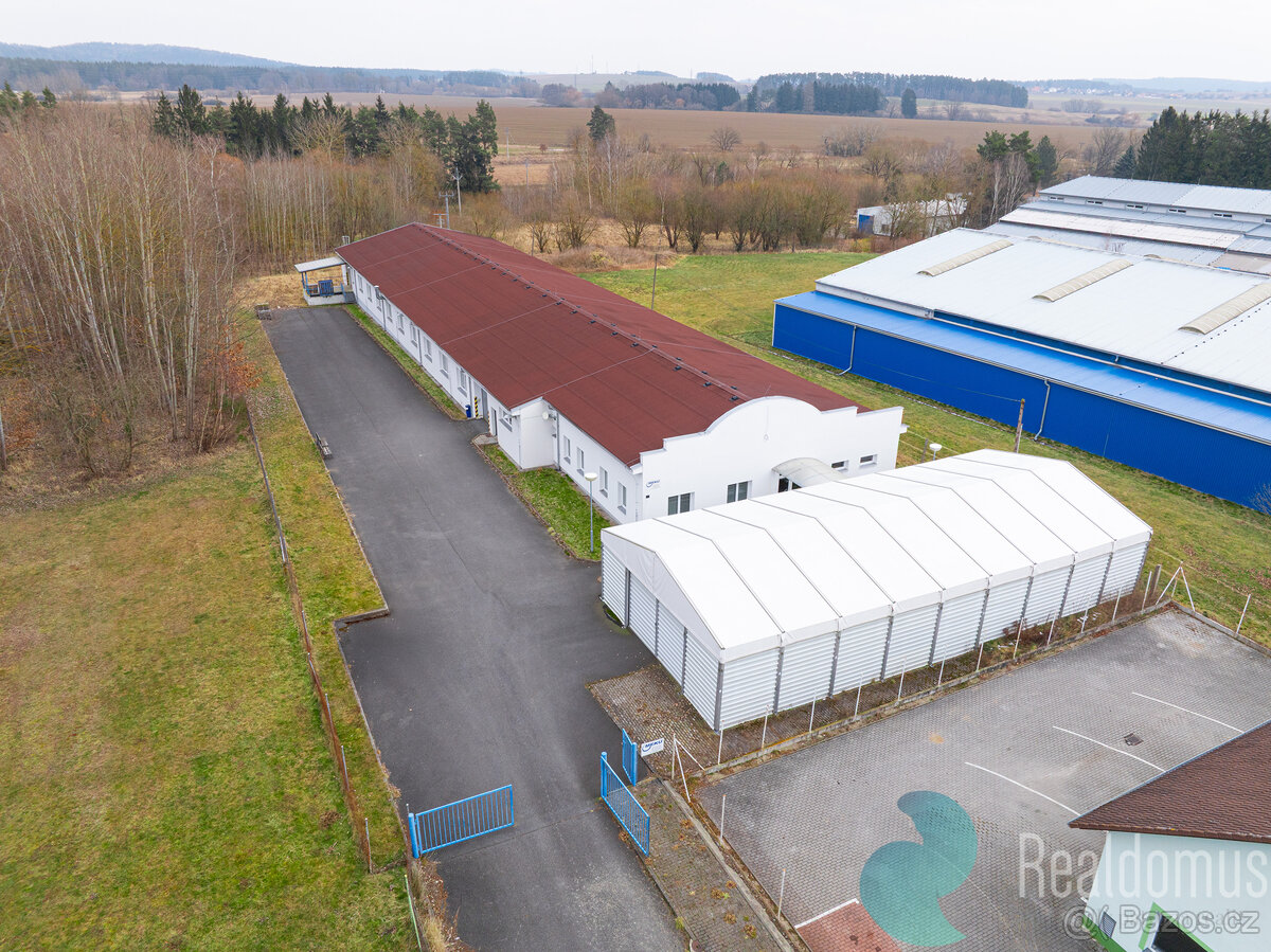 Pronájem, výrobní areál, Milevsko, 1250 m2 užitná plocha