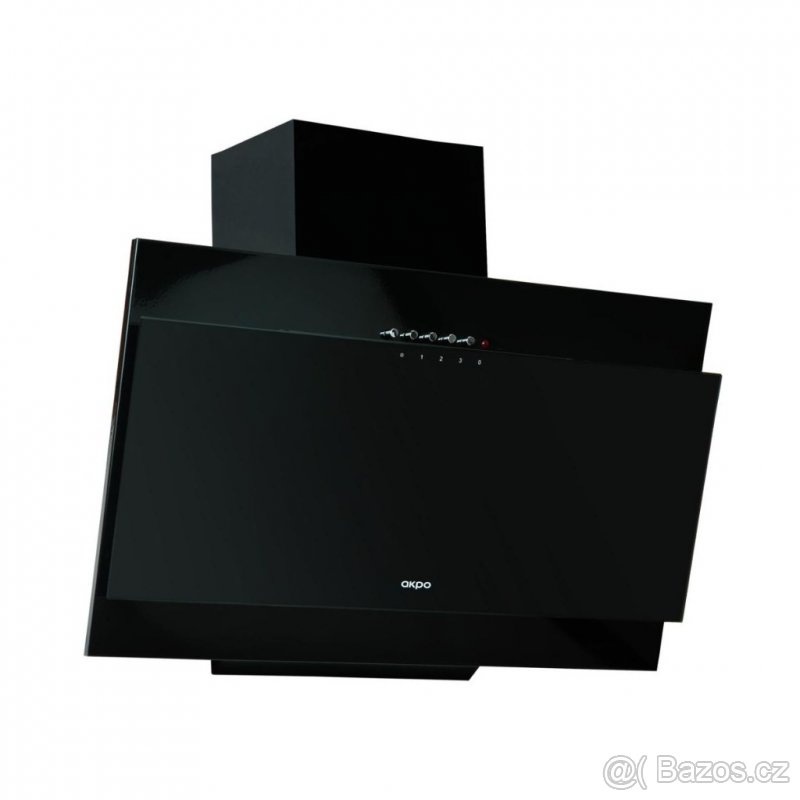 Komínová digestoř černá šíře 60 cm new