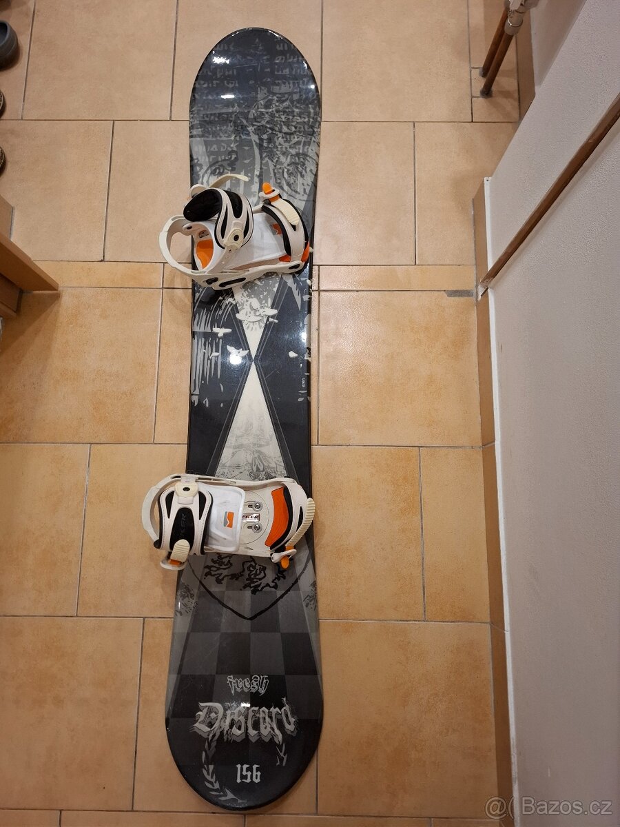 Snowboardový set