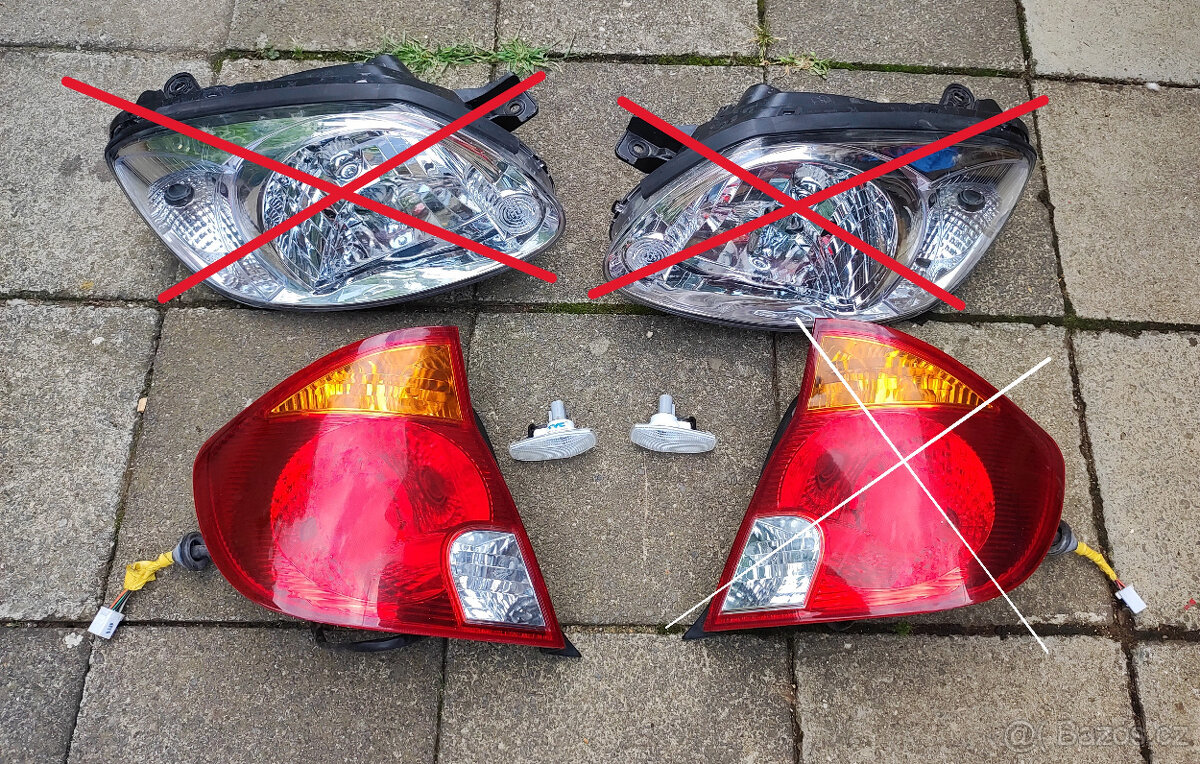 Světla Hyundai Accent LC (II)