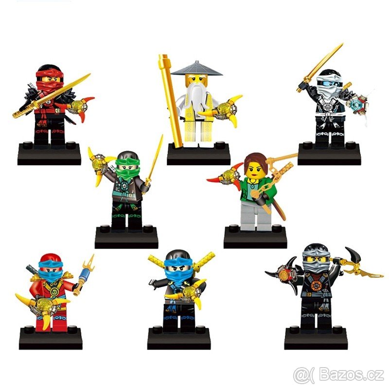 FIGURKY NINJAGO K LEGO 8 KS II
