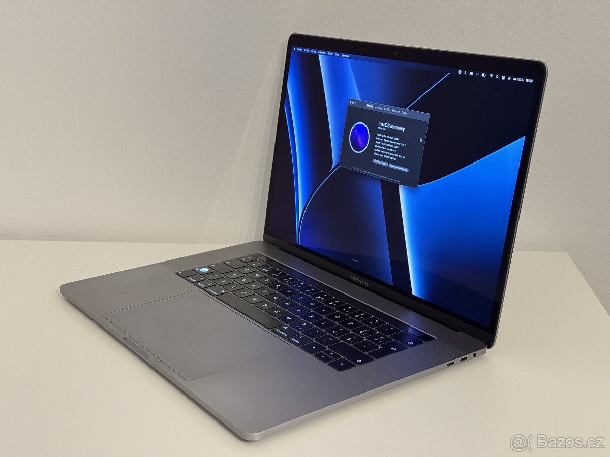 MacBook Pro 15” 2018/16GB RAM/i7/512GB SSD