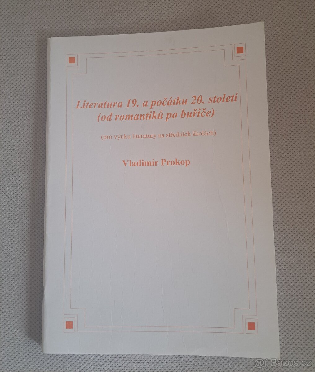 Literatura 19.a počátku 20.století - V.Prokop