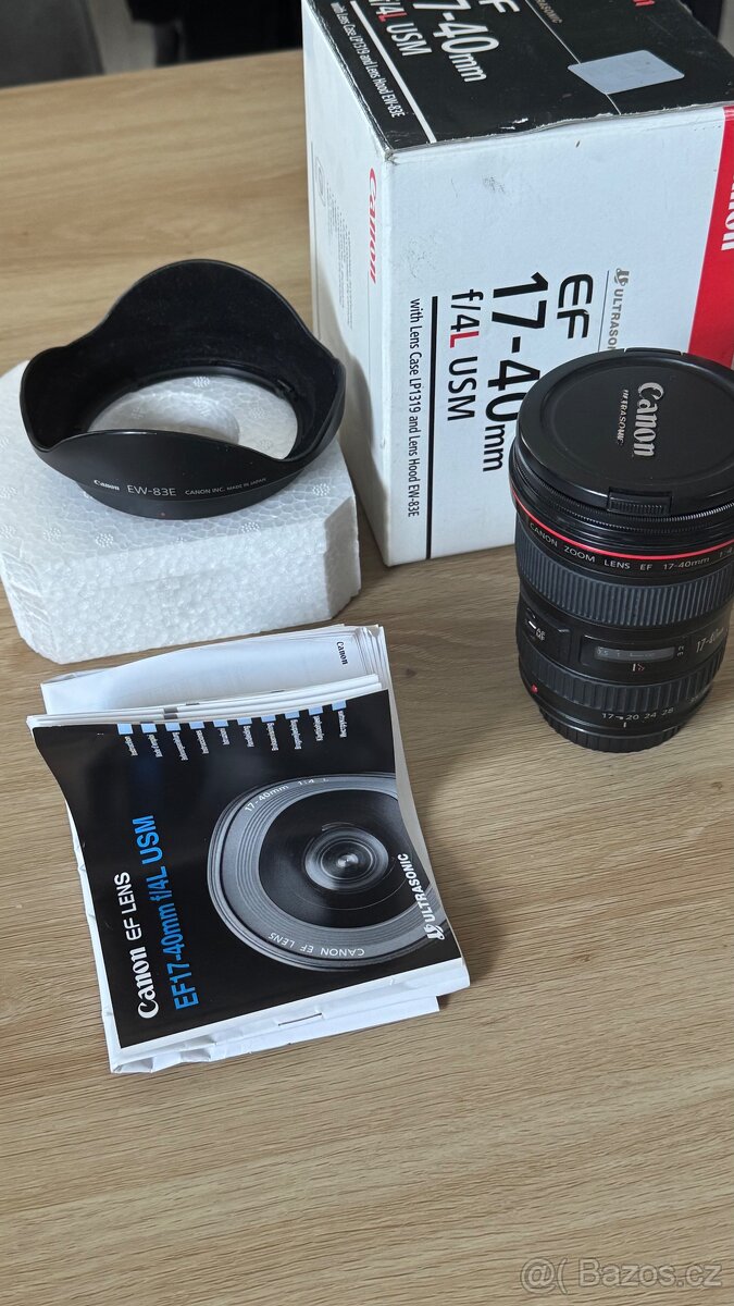 Canon Ef 17-40mm f4L USM