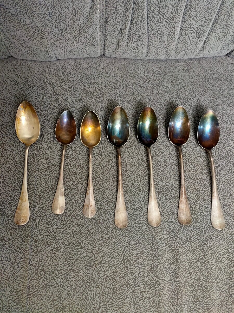 Starožitné lžíce - Alpaka