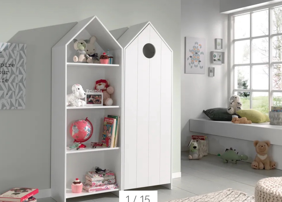 Dětská skříň domeček