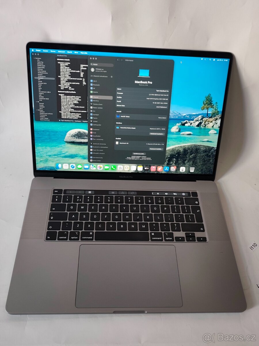 MacBook Pro 16” Zaruka na rok