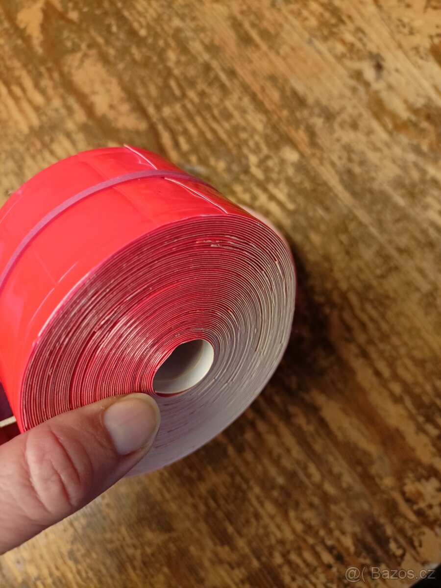 PVC našívací pásky 50mm a 25mm - 10+10 metrů