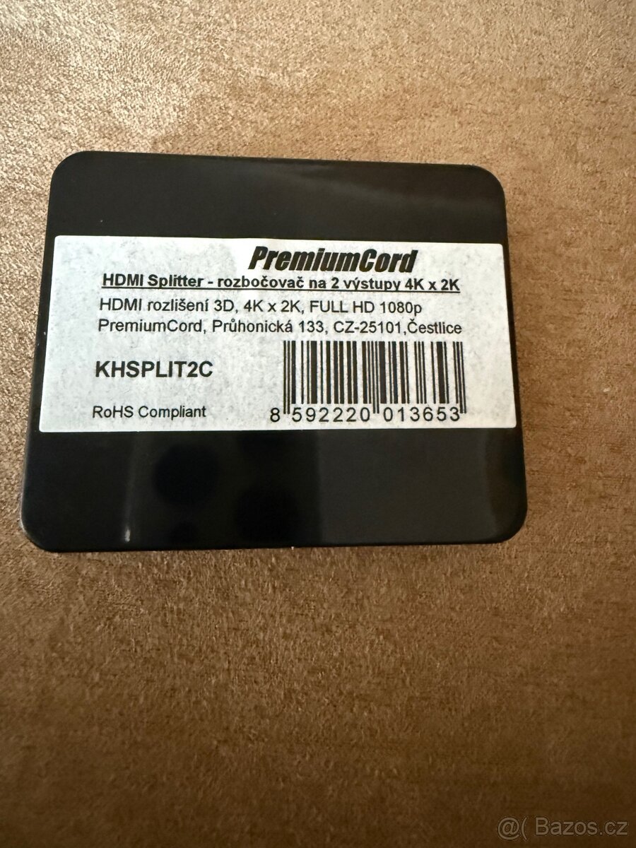 Hdmi  rozbočovač (splitter)
