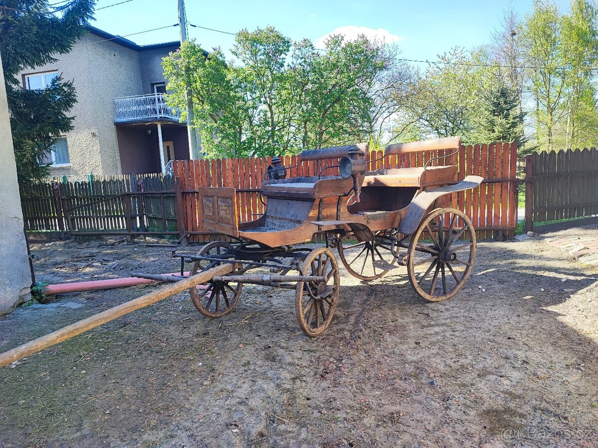 Kocar brycka historycky kus , v dobrym stavu