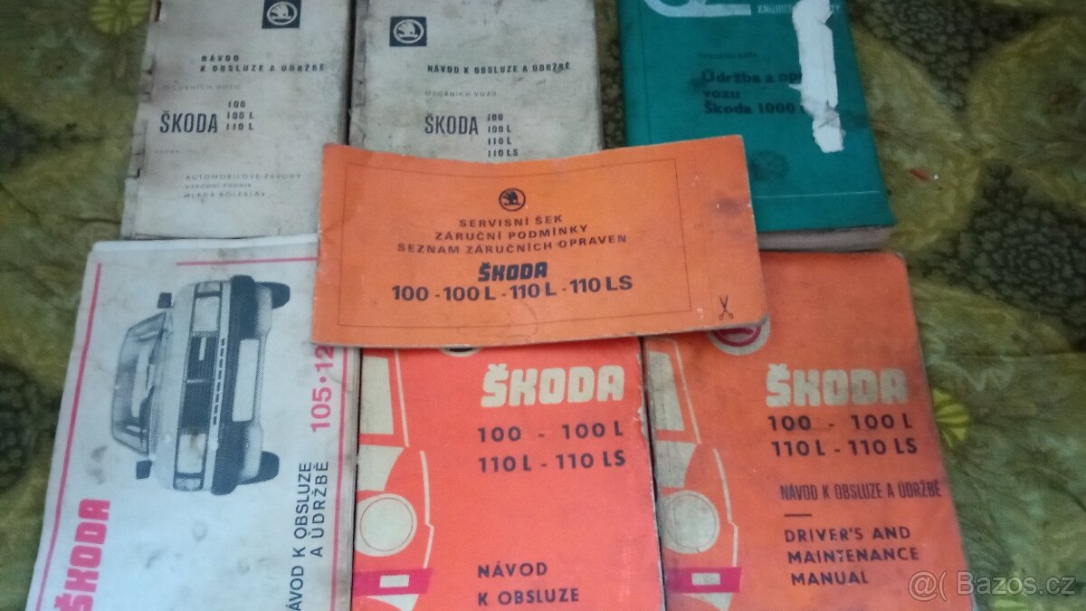 Škoda návody,serviska...