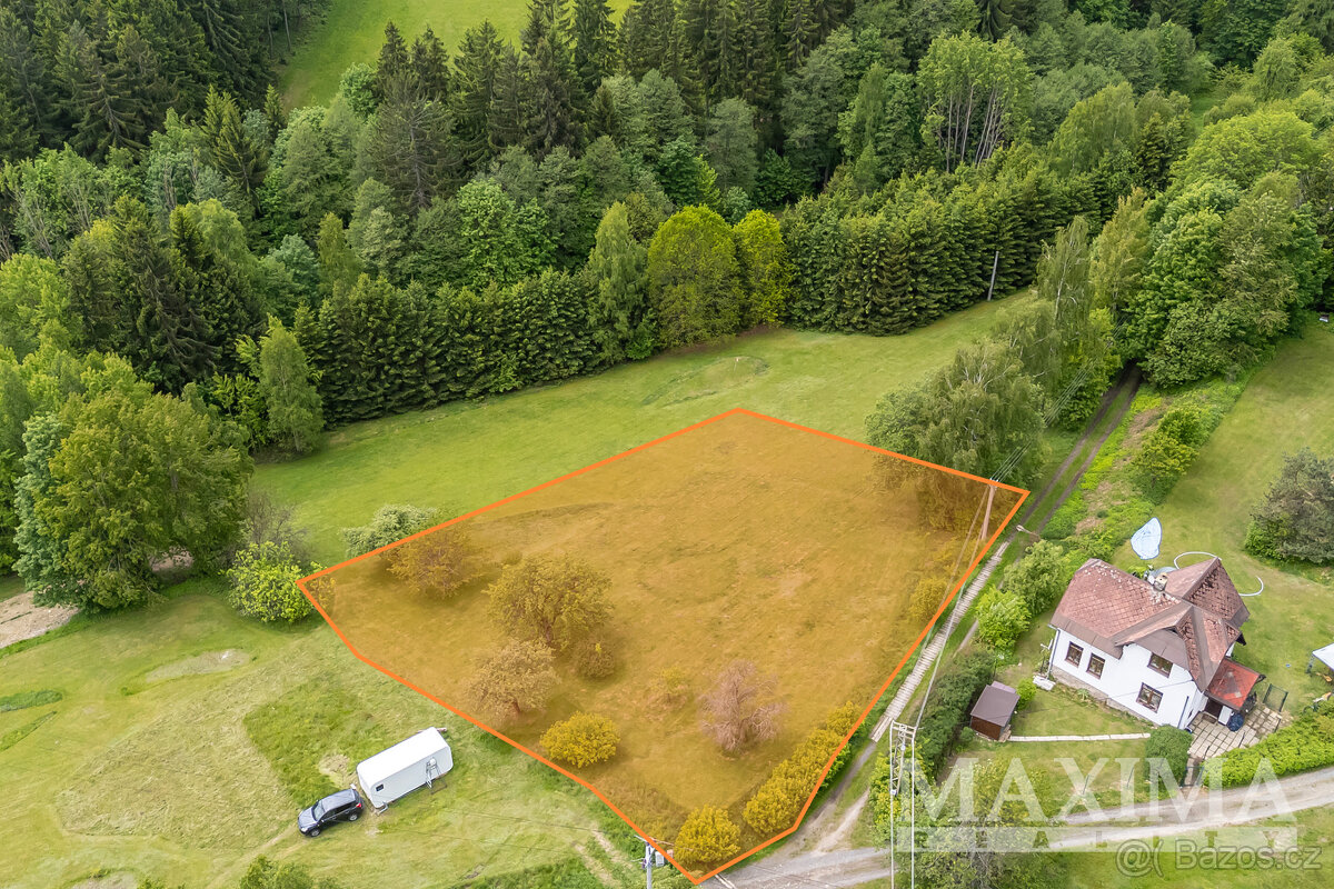Prodej, pozemek, 2068m2, Velké Hamry