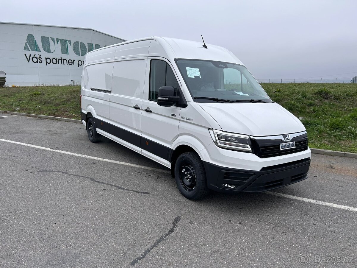 MAN TGE 3.180 4x4 SB SKLADOVÉ VOZIDLO