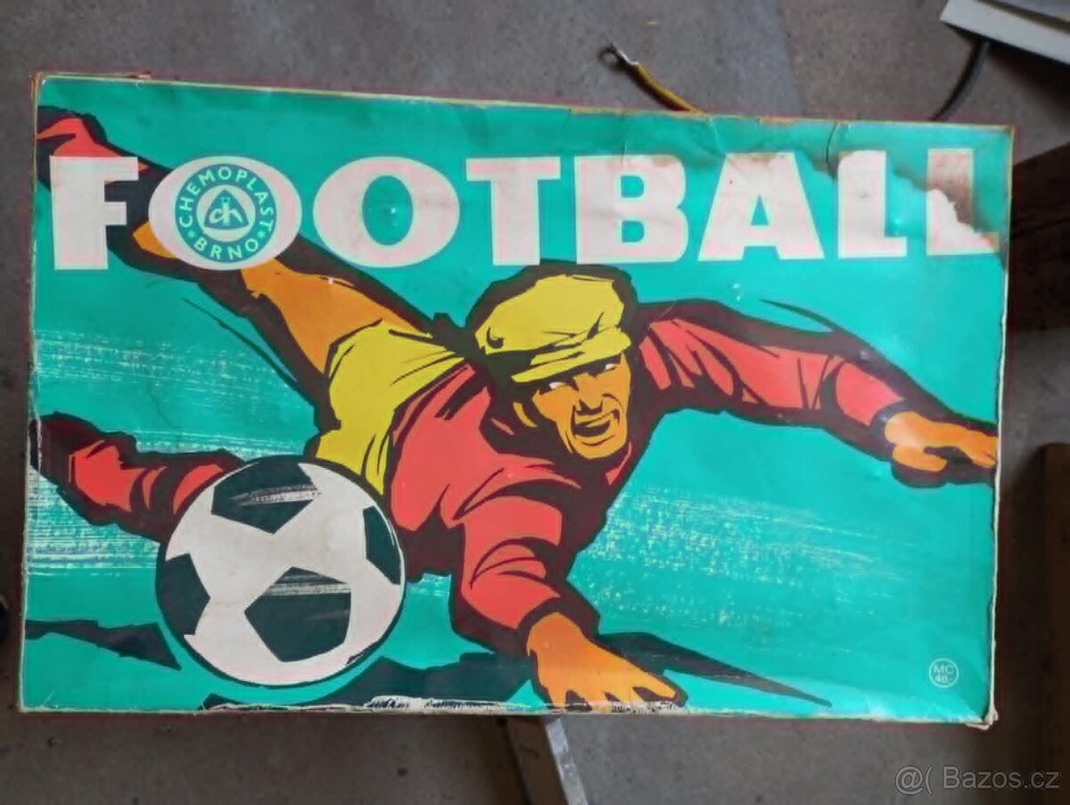 Starý stolní fotbal
