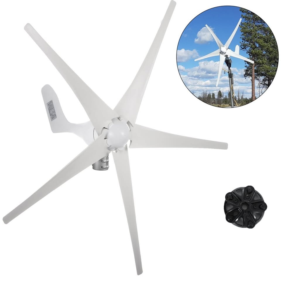 Větrná turbína 12V/1200W