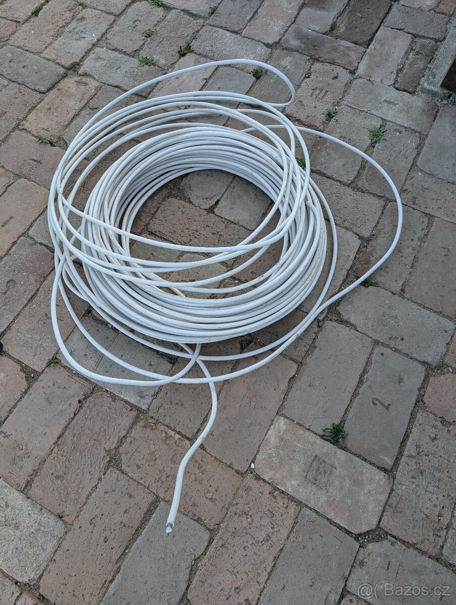 Hliníkový zemnící drát 8mm s izolací