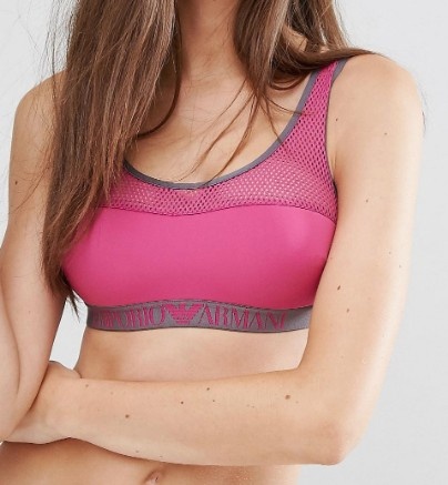 ARMANI sports bra, size M