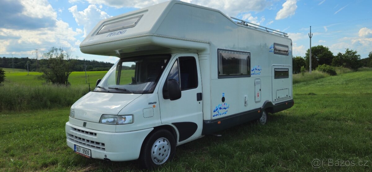 Pronájem obytné auta Fiat Ducato 2,8idtd