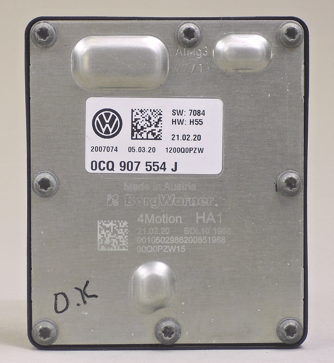 Jednotka Haldex 0CQ907554J