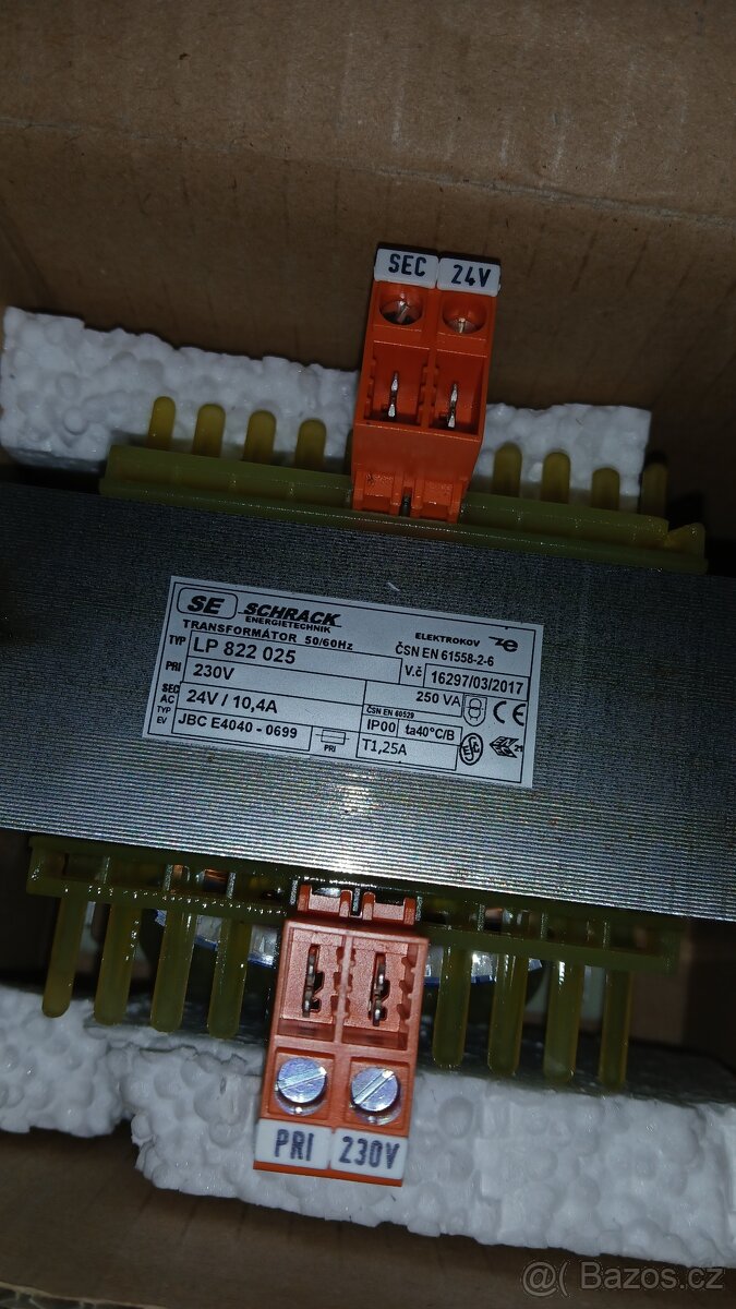 Trafo LP824025 250A 24V