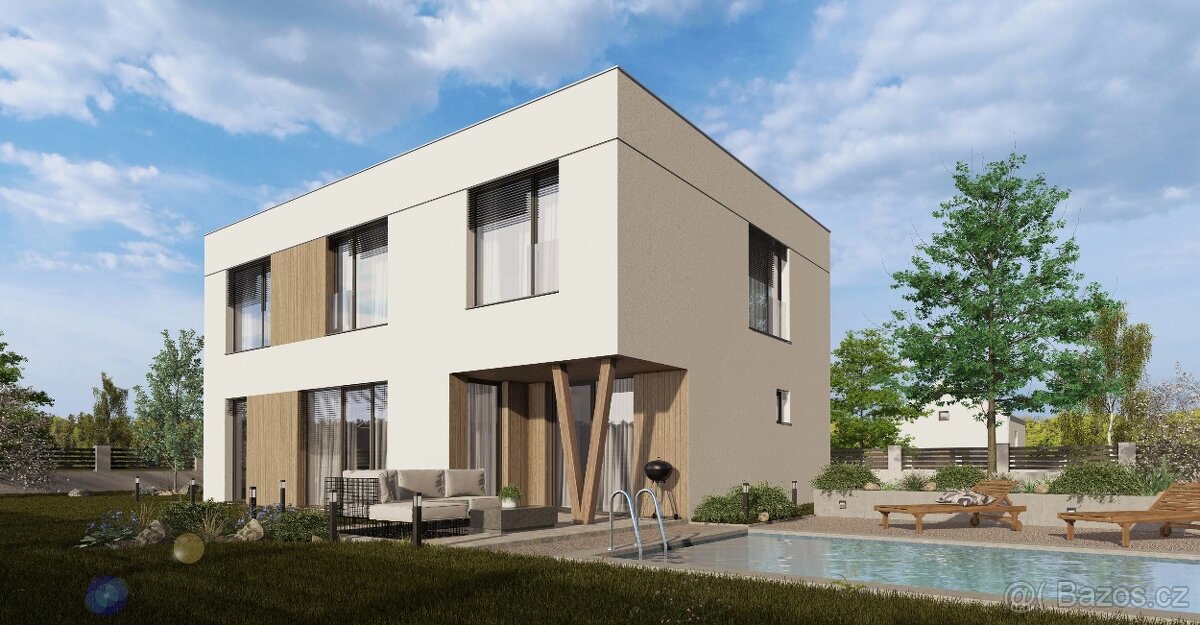 Moderní dům ILO 155P na klíč: Úsporné bydlení bez starostí