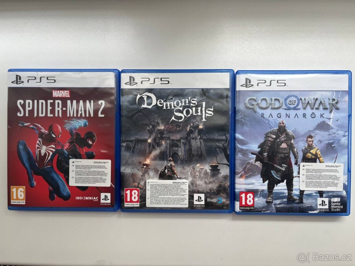 PS5 HRY JAKO NOVÉ
