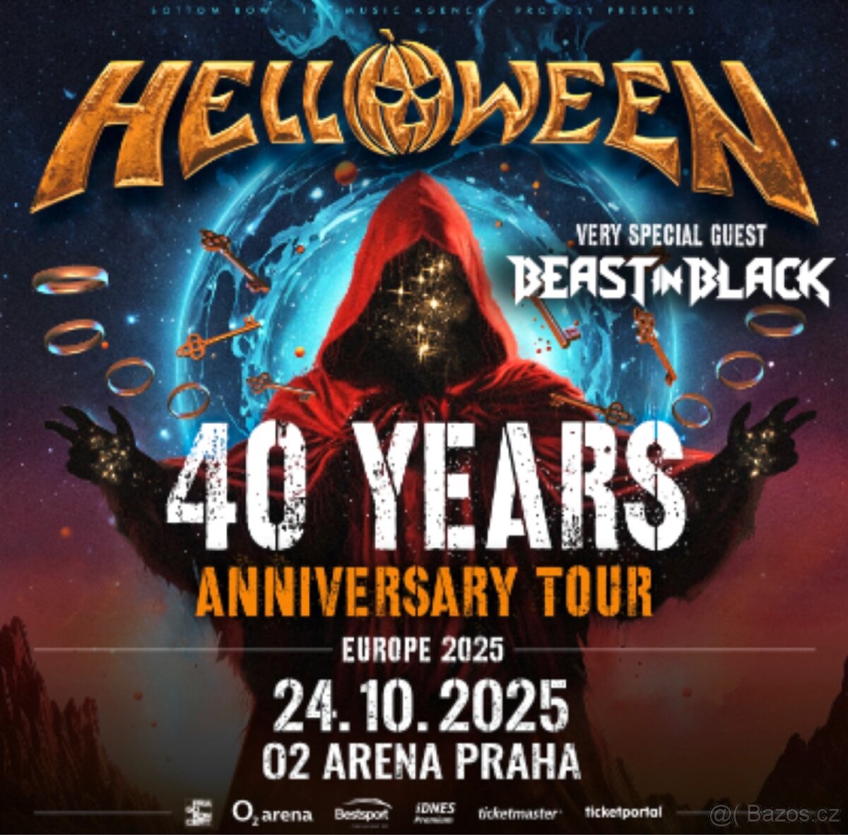 HELLOWEEN - VIP klubové patro O2 Arena