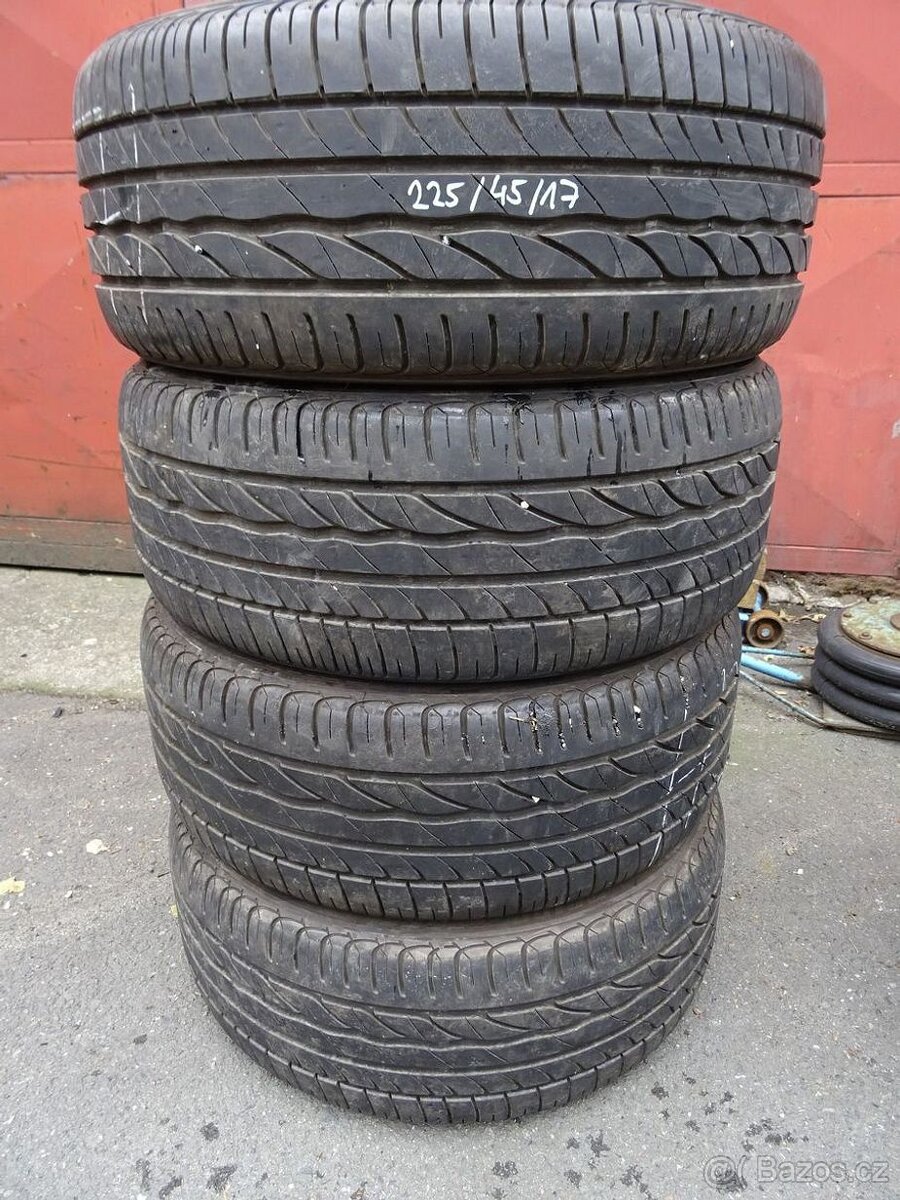 Letní pneu Bridgestone ER300, 225/45/17, 4 ks, 7 mm