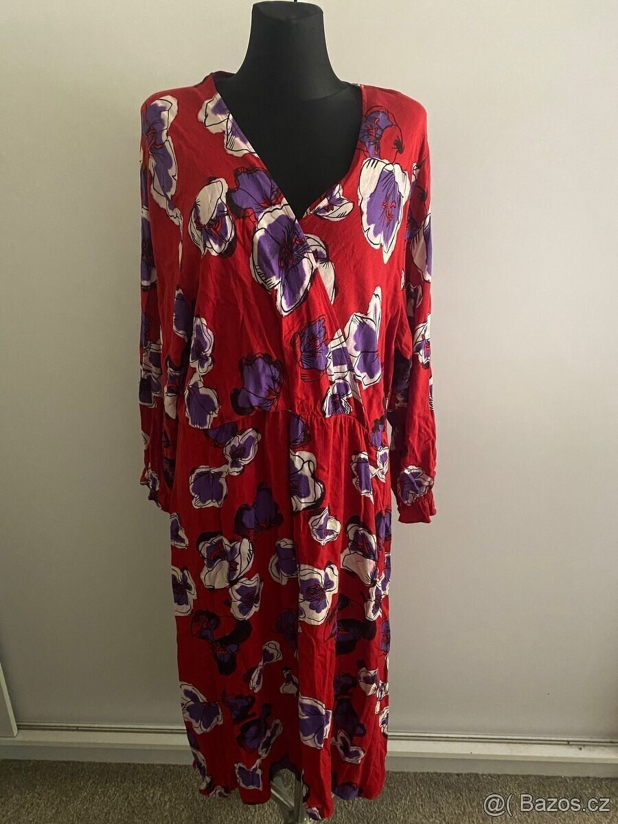 Dámské šaty s dlouhým rukávem ,vel.XL/48-50